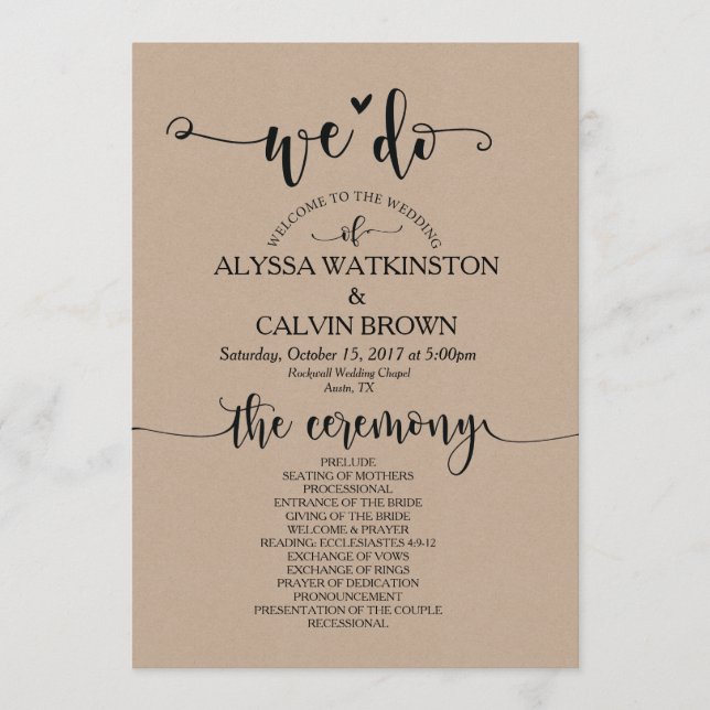 Wir machen Hochzeitskartentool 12x18 design v3 Programm (Vorderseite)