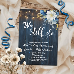 Wir machen immer noch die 20. Wedding Anniversary Einladung