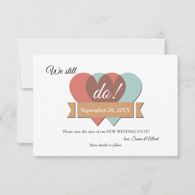 Wir machen immer noch die Ankündigung eines neuen  (Vorderseite)