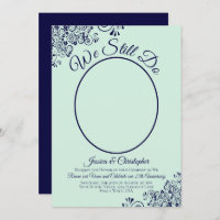 Wir machen immer noch eine Flotte Blue & Mint Wedd