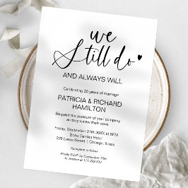 Wir machen noch Einladungen zum Hochzeitstag