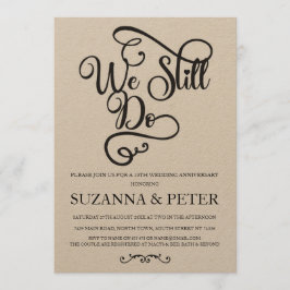 Wir machen noch immer eine Einladung zur Kalligrap