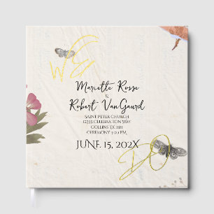 WIR MACHEN Prestige Blume Shabby Garden Chic Hochz Gästebuch