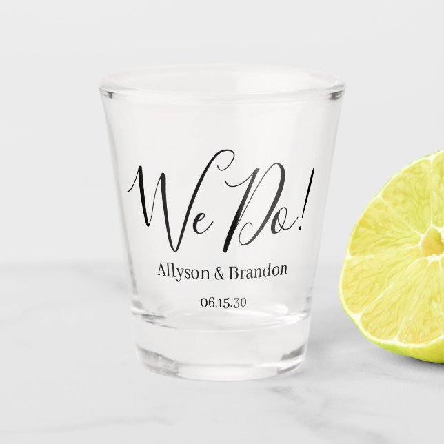 Wir machen Shotglas Schnapsglas (Vorderseite)