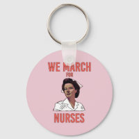 Wir März für Krankenschwestern - Vintage Schwarze 