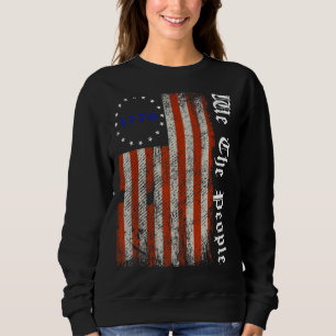 Wir Menschen 4. Juli Feuerwerke 2 Sweatshirt