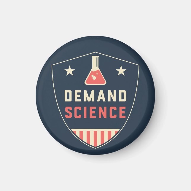 Wir Menschen fordern Wissenschaft in Amerika Magnet (Vorne)