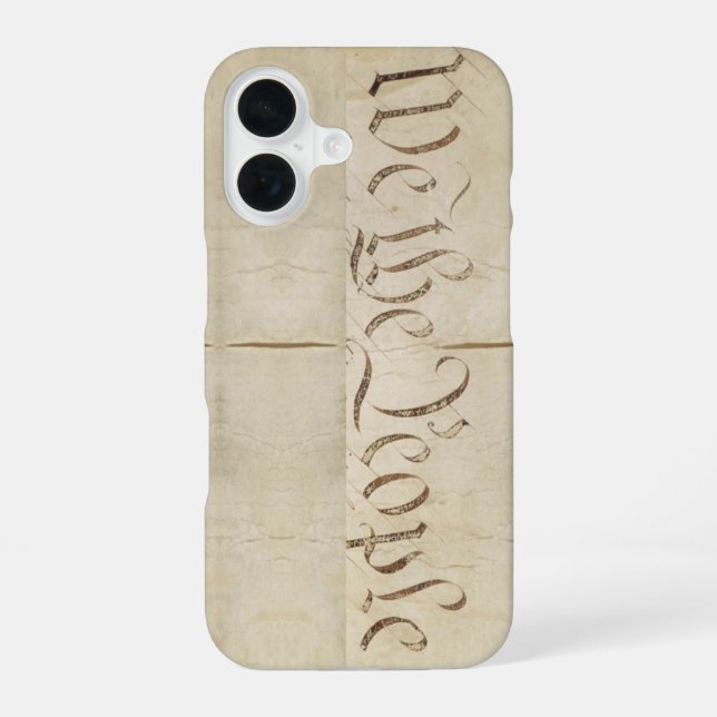 Wir Menschen iPhone 16 Hülle (Rückseite)