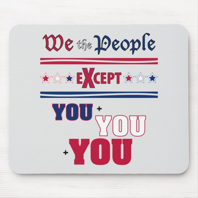 Wir Menschen Mousepad (Vorne)