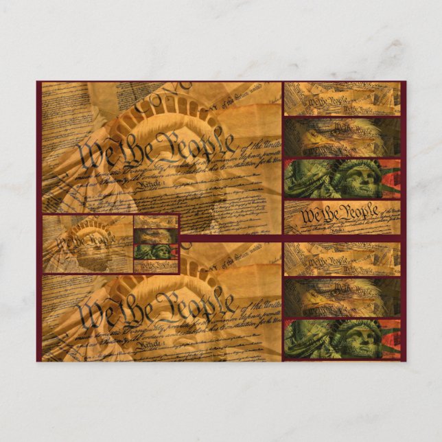 Wir Menschen Postkarte (Vorderseite)