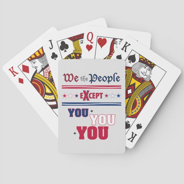 Wir Menschen Spielkarten (Rückseite)