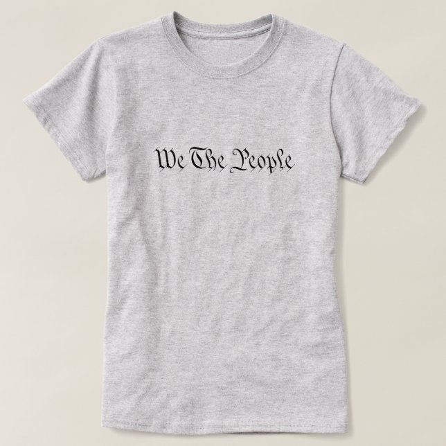 Wir Menschen T-Shirt (Design vorne)