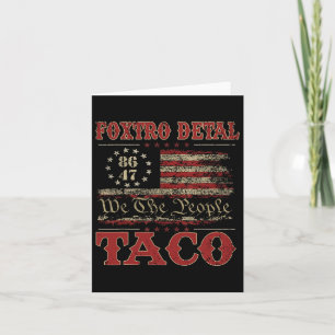 Wir Menschen Taco Foxtrot Delta Taco 2 Karte