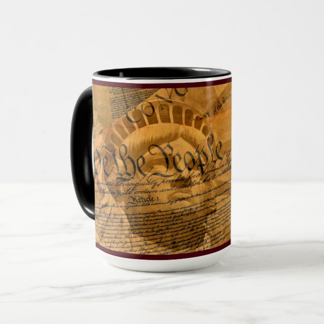 Wir Menschen Tasse (Vorderseite Links)