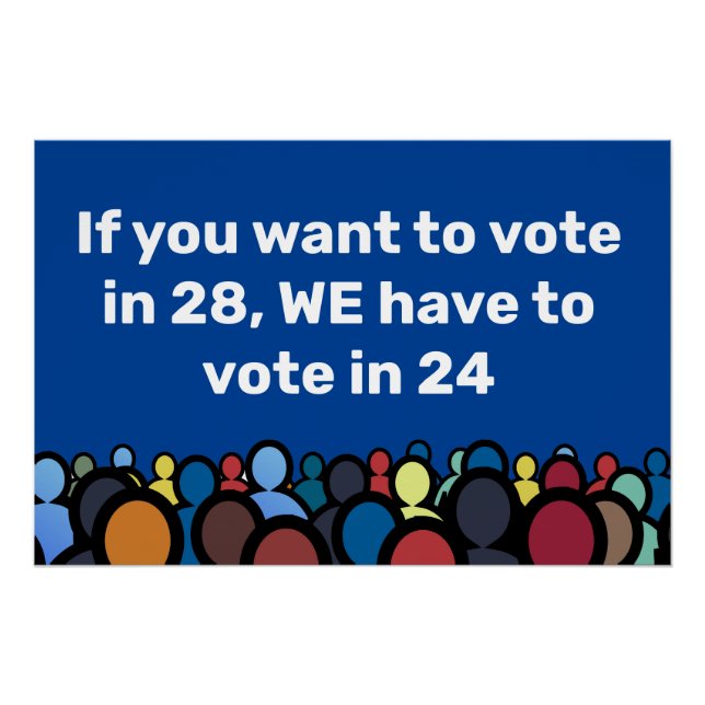 Wir müssen 24 abstimmen poster (Vorderseite)