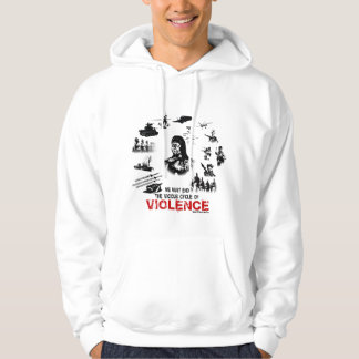 Wir müssen den schändlichen Zyklus der Gewalt Hoodie