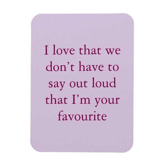 Wir müssen es nicht sagen magnet (Vertikal)