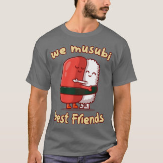 Wir musubi besten Freunde Vintag T-Shirt