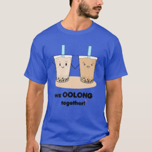 Wir Oolong zusammen Couple Matching Pun Funny Boba T-Shirt
