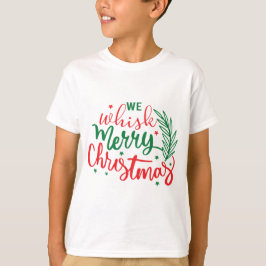 Wir pfeifen frohe Weihnachten T-Shirt