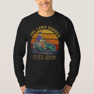 Wir reiten bei Morgengrauen Papa Rasenmäher macht T-Shirt