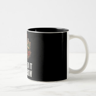 Wir reparieren es morgen Lustiger fauler Handwerke Zweifarbige Tasse