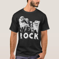 Wir rock Mount Rushmore Präsidenten Skulptur