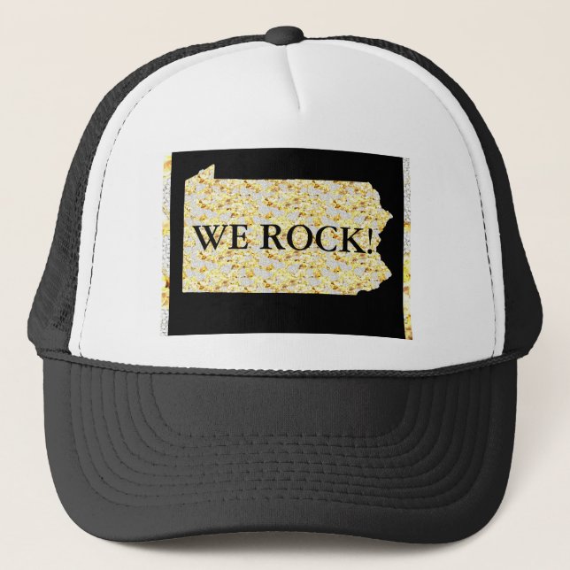 WIR ROCK! TRUCKERKAPPE (Vorderseite)