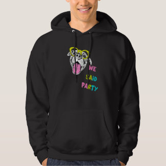 Wir sagten Party Braut Brautjungfern 90er Junggese Hoodie