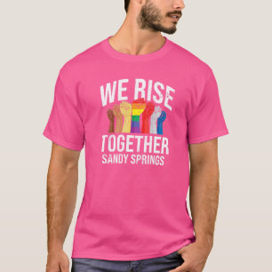 Wir sammeln Sandy Springs Lgbtq Georgia Prix T-Shirt