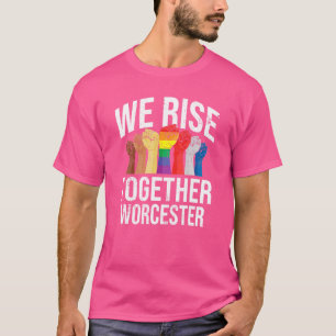 Wir sammeln Worcester Lgbtq Massachusetts Pri T-Shirt