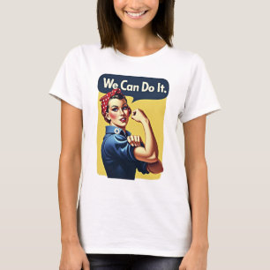 Wir schaffen das Feminismus T-Shirt