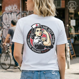 Wir schaffen das Krankenschwester-Team Starke Wert T-Shirt