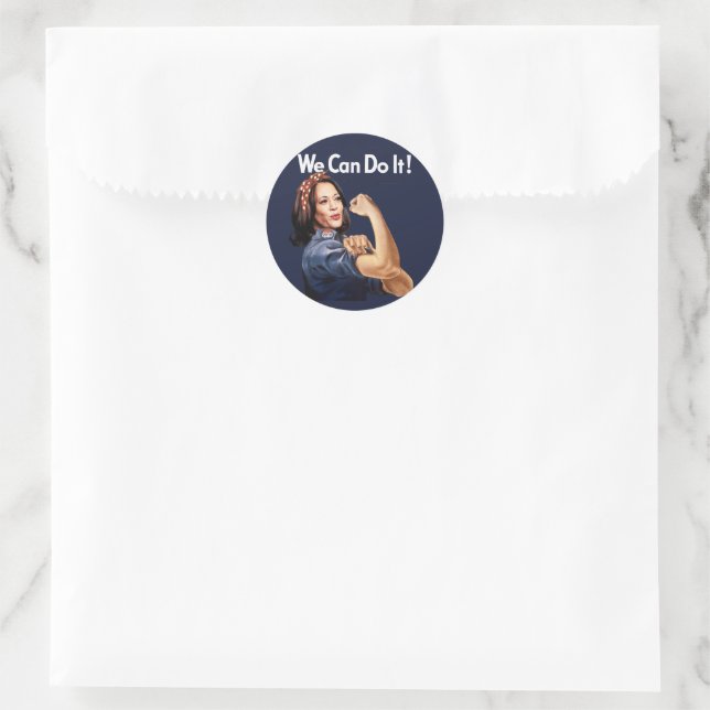 Wir schaffen es - Kamala 2024 STICKER (Tasche)