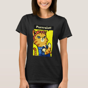 Wir schaffen es Katze   Frauenmarsch  Katzenlady T-Shirt