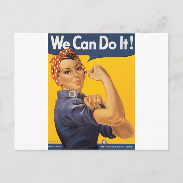 Wir schaffen es! postkarte (Vorderseite)