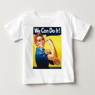 Wir schaffen es! Rosie die Nieterin Baby T-shirt