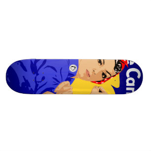 Wir schaffen es! Rosie The Riveter WWII Poster Skateboard
