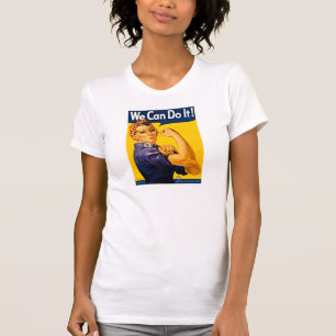 Wir schaffen es! Vintage Rosie the Riveter T-Shirt
