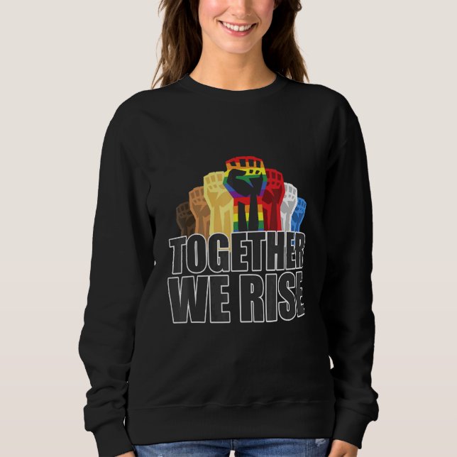 Wir schaffen Gleichheit 3 Sweatshirt (Vorderseite)