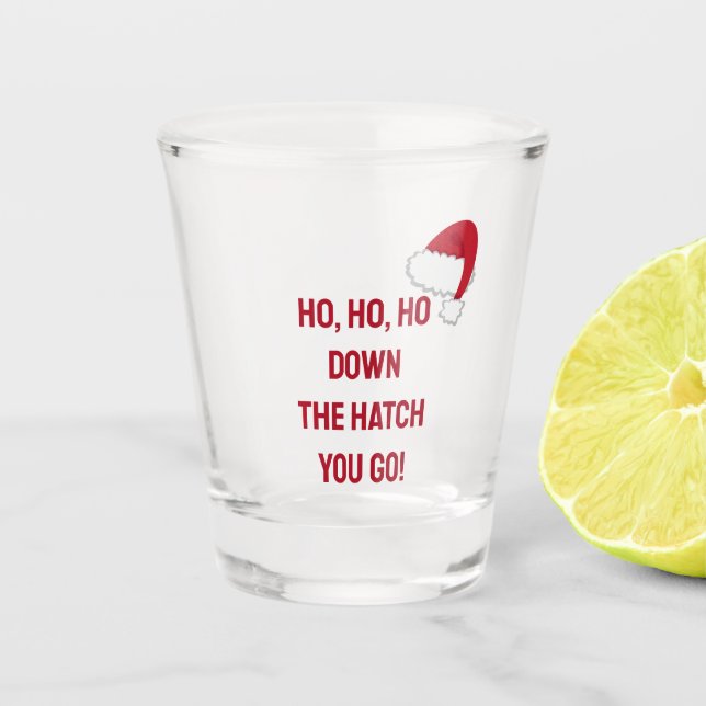 Wir schießen das Glas unten (Vorderseite)