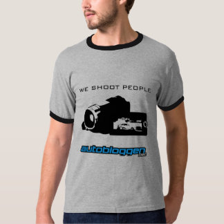 "Wir schießen Leute " T-Shirt