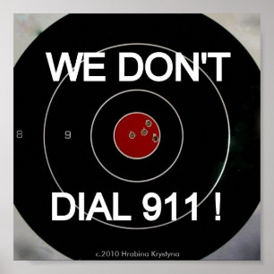WIR SCHLIESSEN DAS 911-ZIEL NICHT AB POSTER