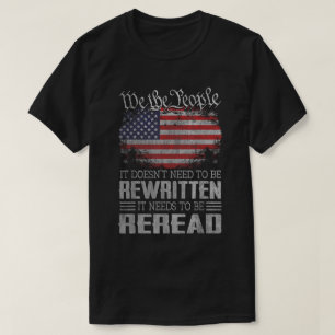 Wir schreiben in der US-Verfassung T-Shirt