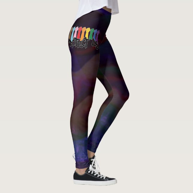 Wir schützen uns leggings (Rechts)