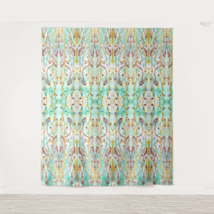 "Wir schwimmen in der Sonne" - Kunstband Wandteppich