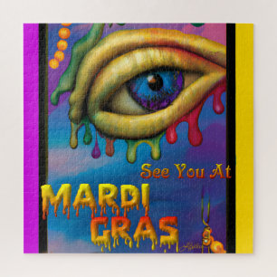 Wir sehen uns bei Mardi Gras Eye Puzzle
