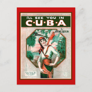 Wir sehen uns in Kuba Postkarte