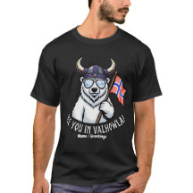 Wir sehen uns in Valhowla Lustiger Wikinger Eisbär
