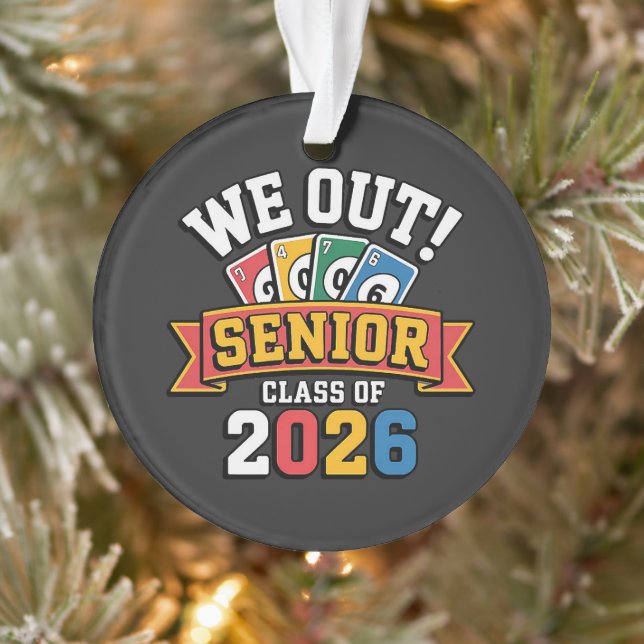 Wir Seniorenklasse 2026 Ornament (Baum)